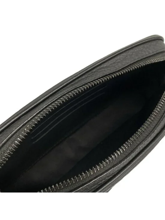 Louis Vuitton Clutch Taurillon Monogram Pochette Volga Noir Black Leather - Picture 7 of 15